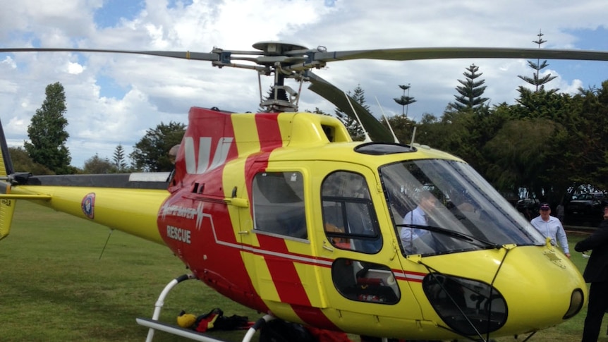 South West WA shark patrol helicopter gets ready to start summer patrols