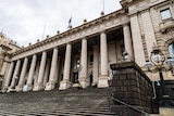 The front of Victoria's Parliament House.