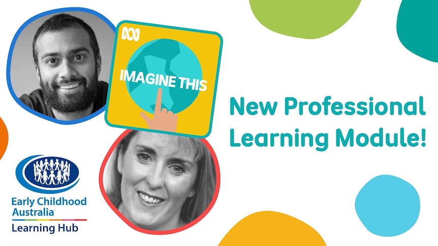 Dr Nij Lal and Dr Kate Highfield with the text "New Professional Learning Module!"