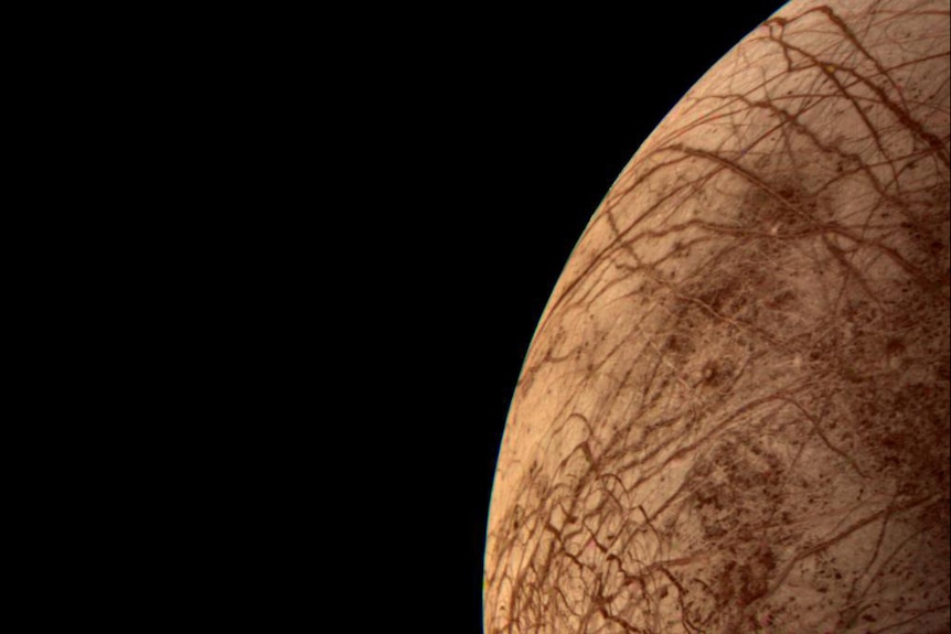 Europa taken by Voyager 2