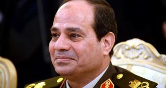Egypt president Abdel Fattah al-Sisi CUSTOM image