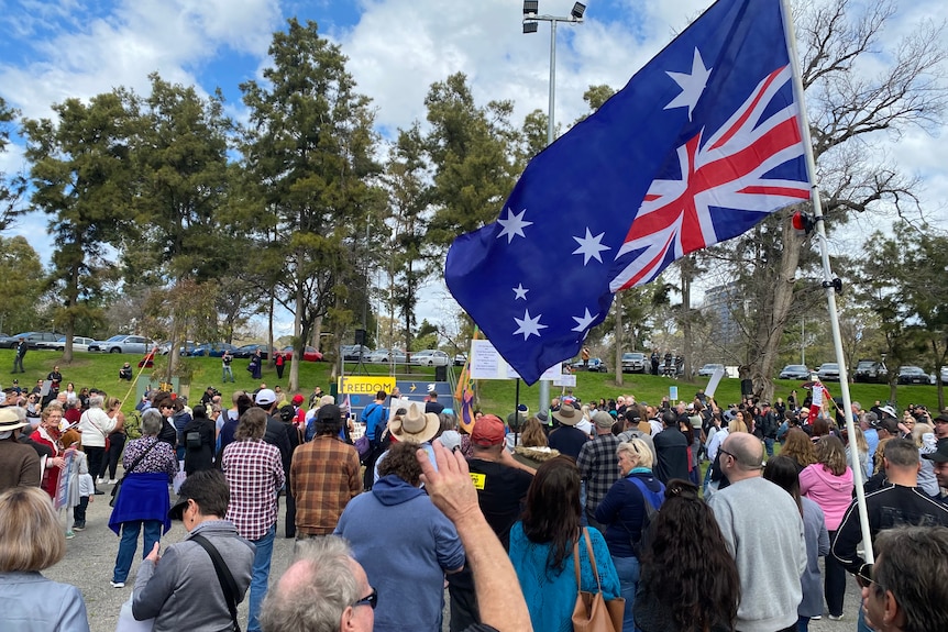Freedom rally Adelaide