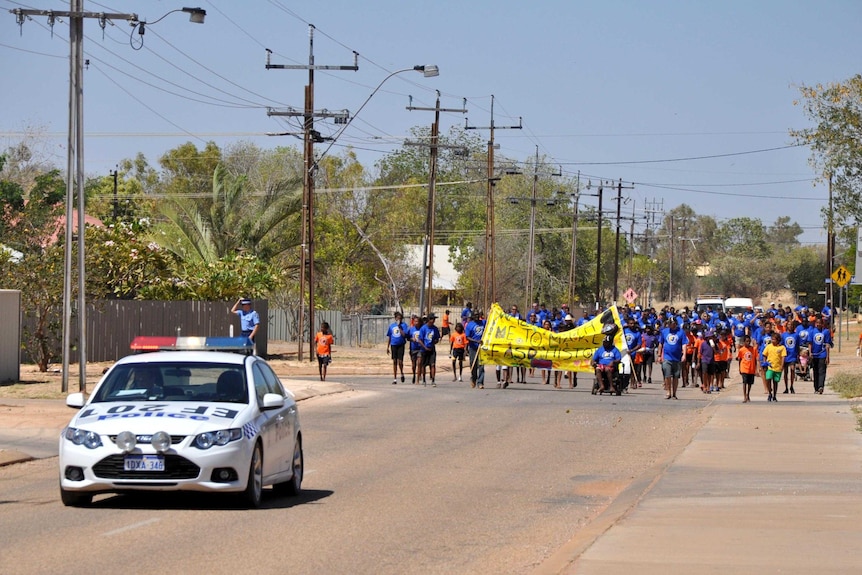 March through Fitzroy Crossing