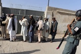 Despite the threats and violence, some Afghans were out early to have their say.
