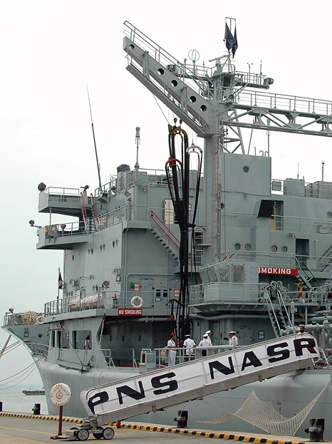 Pakistani ship the PNS NASR