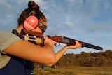 Teenager and clay-target shooter Tanya Skinner