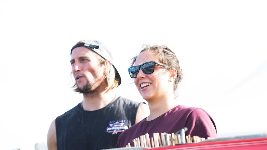 Surfing siblings Owen and Tyler Wright