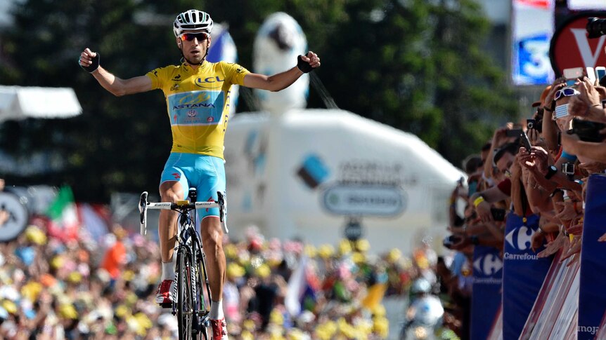 Nibali wins 13th stage at Tour de France