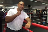 Alex Leapai in the gym