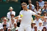 Federer now tackles either Britain's Andy Murray or Andy Roddick
