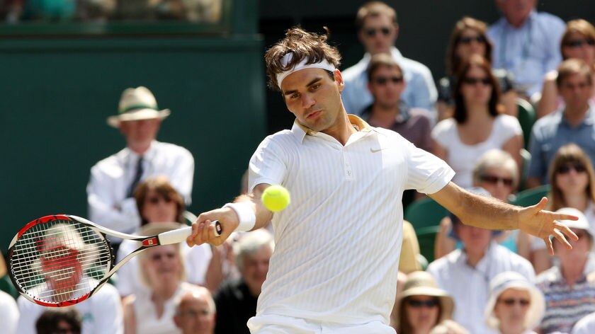 Federer now tackles either Britain's Andy Murray or Andy Roddick