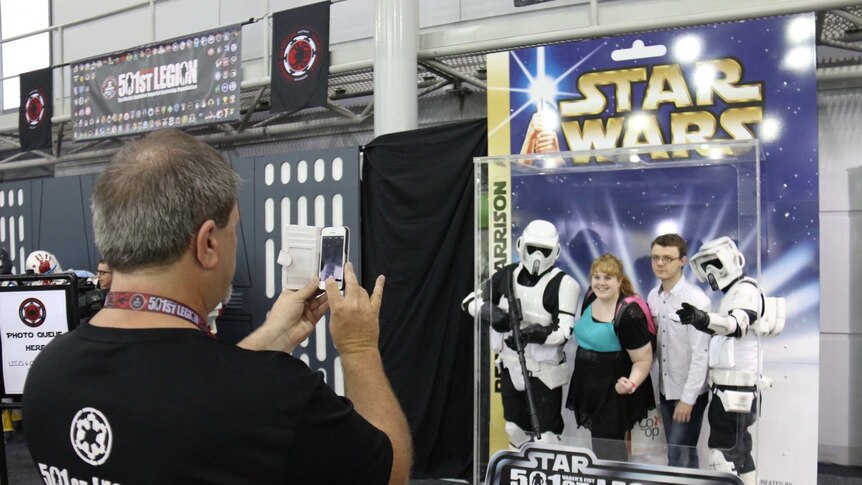 Star Wars fans at Oz Comic Con