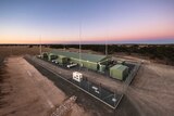 A building which houses Australia's first indoor battery connected to the energy grid