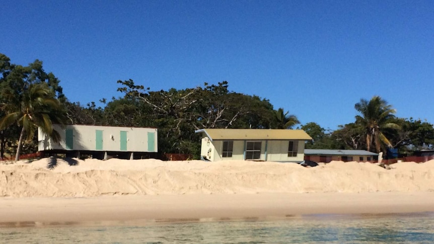 Holiday homes on Great Keppel Island damaged by Cyclone Marcia