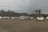 Murder scene: Mobile homes at the New Hope trailer Park in Georgia.