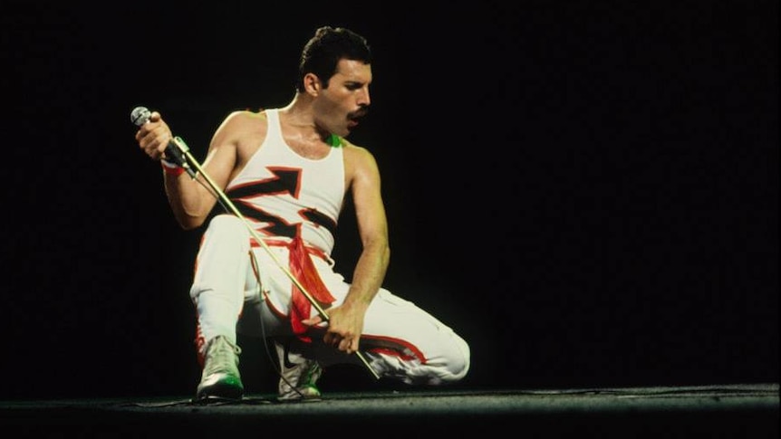 Queen frontman Freddie Mercury