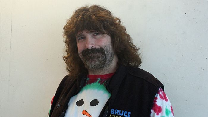 WWE wrestling champion Mick Foley turned to writing and comedy episode artwork