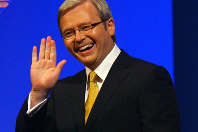 File photo: Kevin Rudd (Getty Images: Bradley Kanaris)