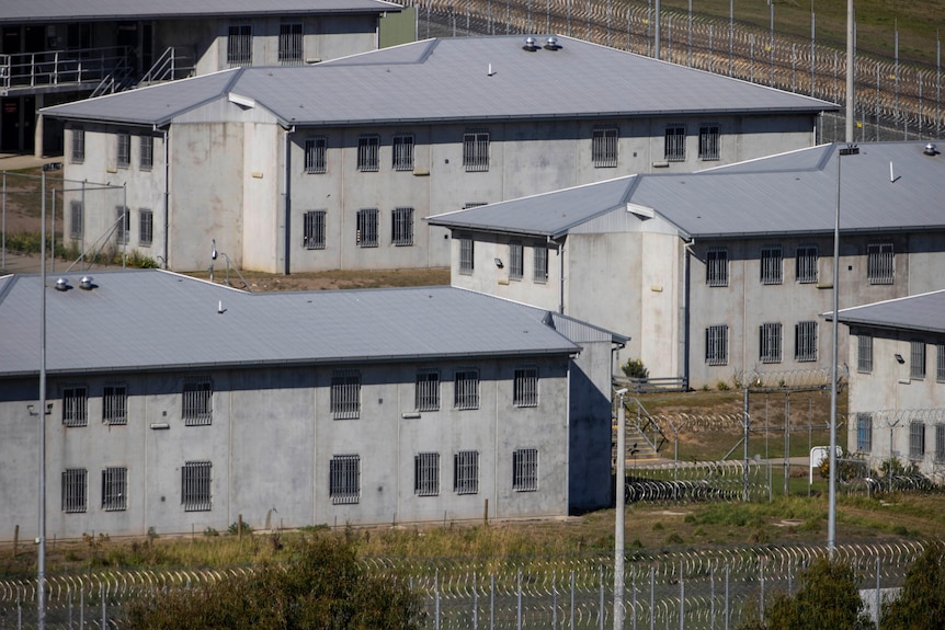 A group of buildings at Risdon Prison