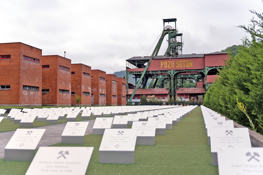 A closed coal mine.