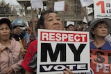 Protesters march amid unrest in Thailand
