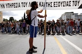 Crisis continues: Greek students protest against economic austerity and planned education reforms