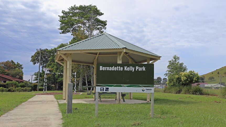Bernadette Kelly Park sign