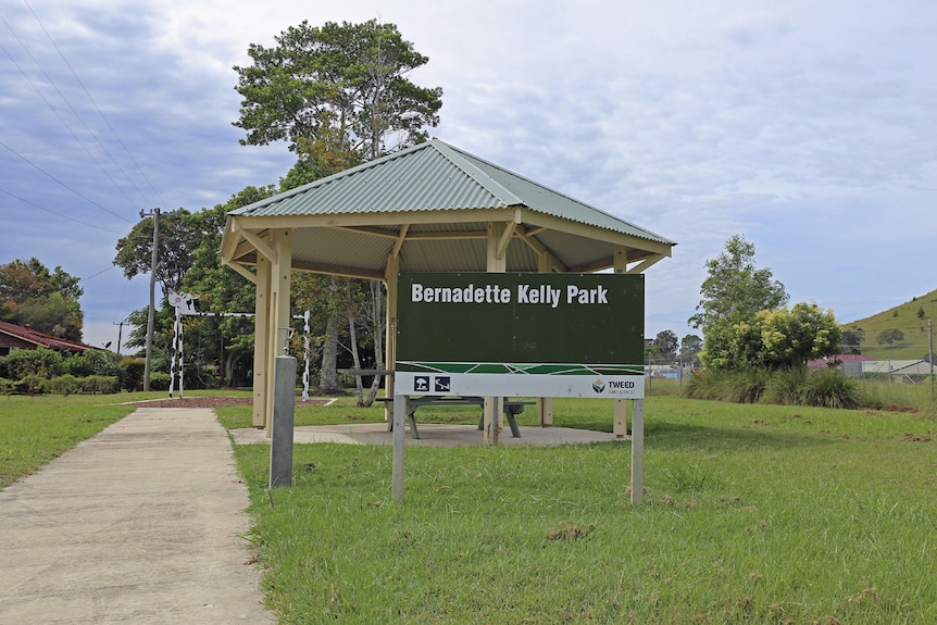 Bernadette Kelly Park sign