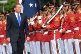 Tony Abbott honoured upon arrival in Indonesia