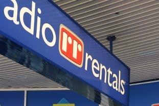 Generic image of a Radio Rentals sign.