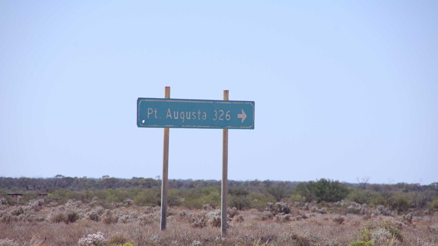 Port Augusta sign