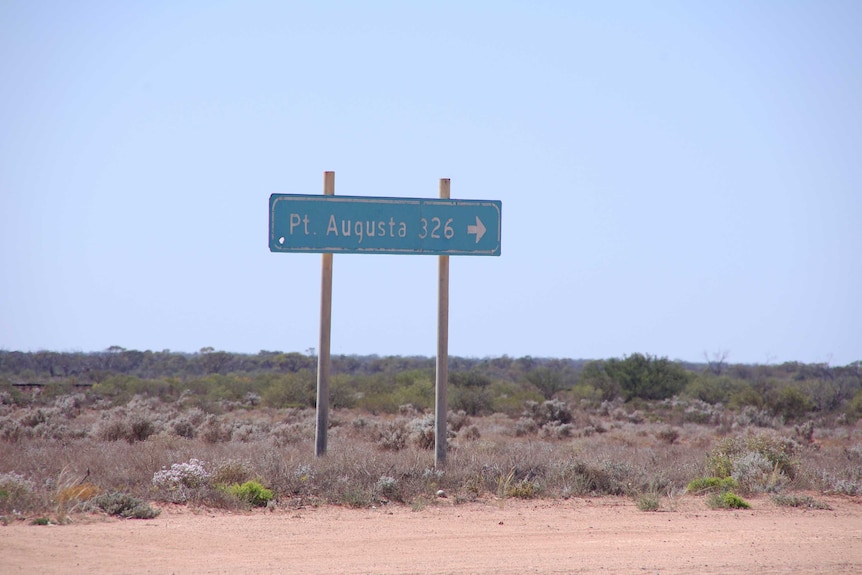 Port Augusta sign