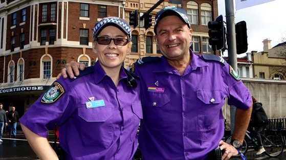 NSW Police Wear It Purple