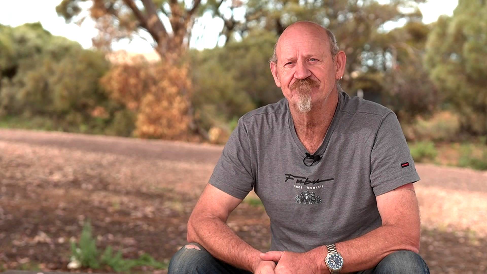 A portrait photo of a Whyalla steelworker.