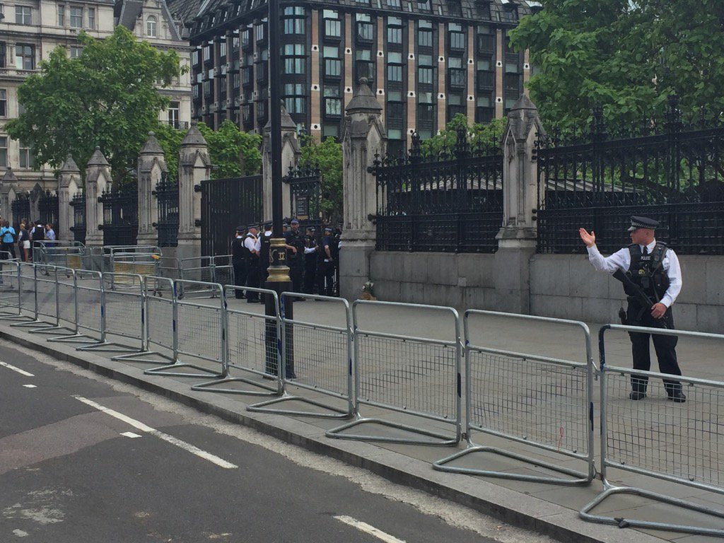 Man with knife arrested outside UK Parliament, police say - ABC News