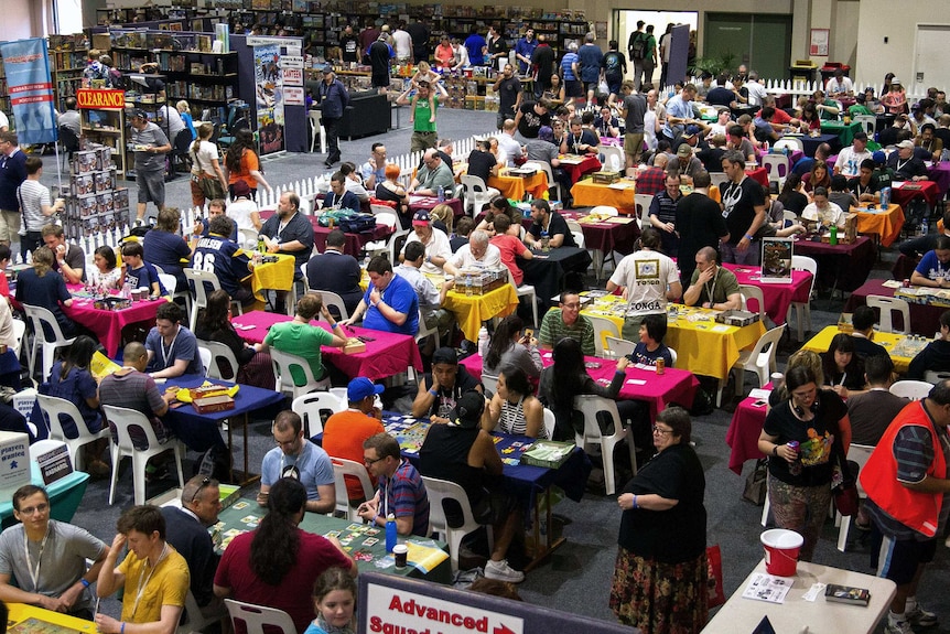 CanCon organisers have noticed a surge in the number of people coming to play board games.