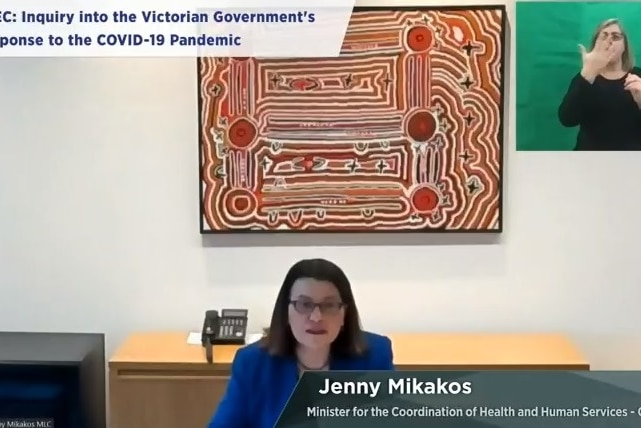 Health Minister Jenny Mikakos