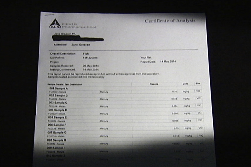 Three doctors subjected ten samples to laboratory analysis for mercury.