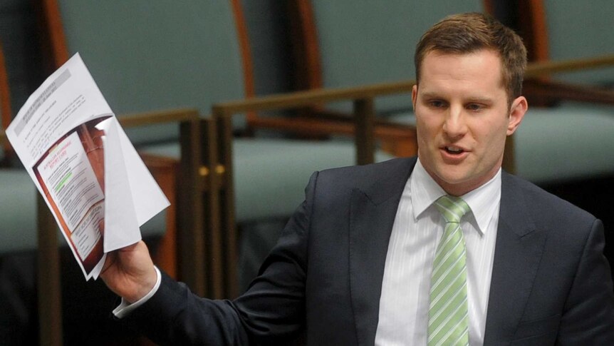 Liberal backbencher Alex Hawke