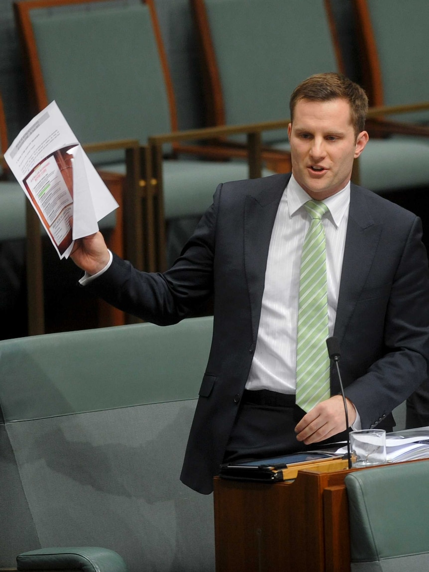 Liberal backbencher Alex Hawke