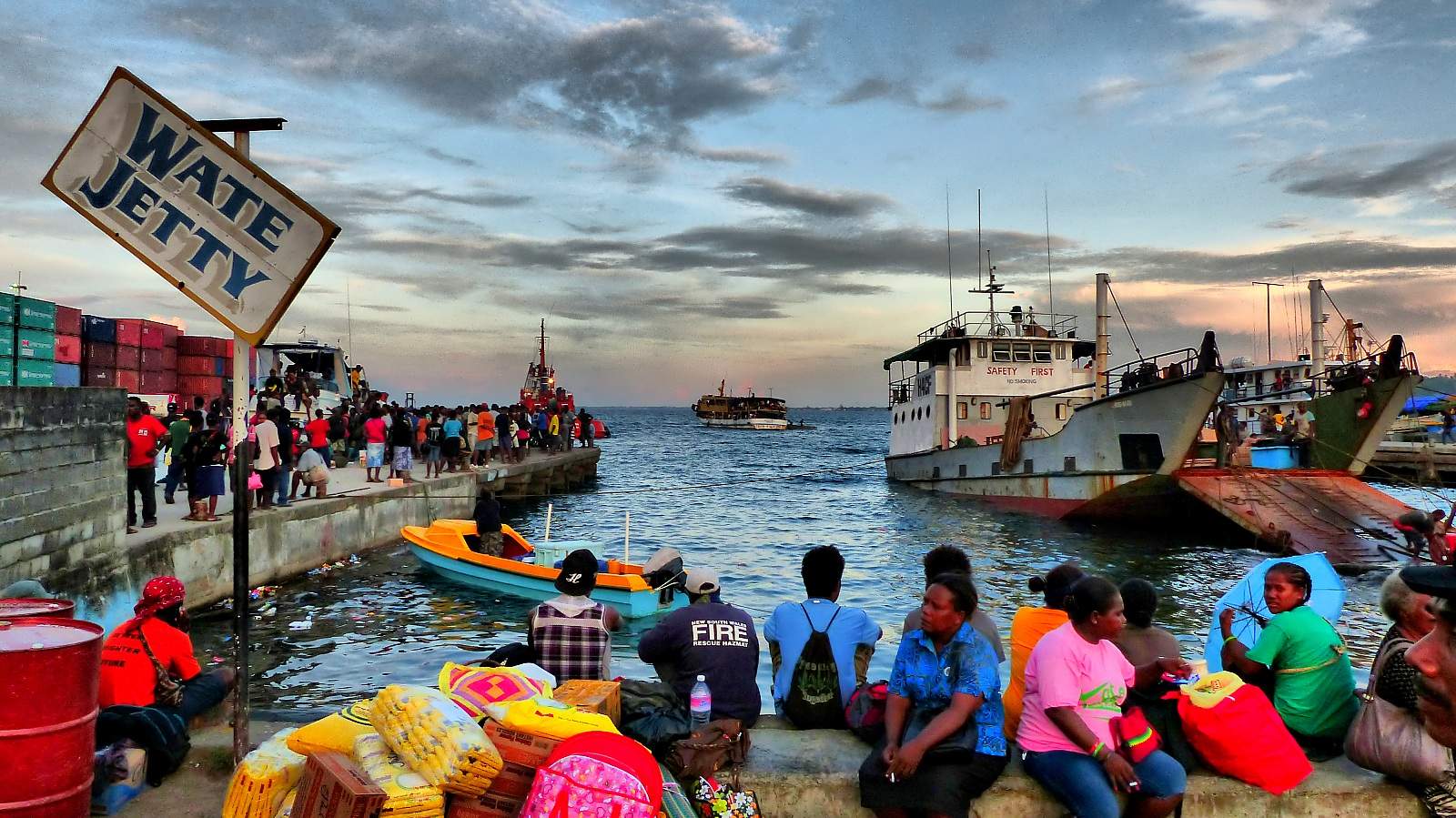 In photos Solomon Islanders journey to home electorates for landmark