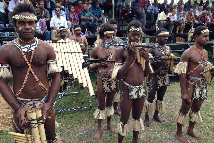 Melanesian Spearhead Group opening ceremony