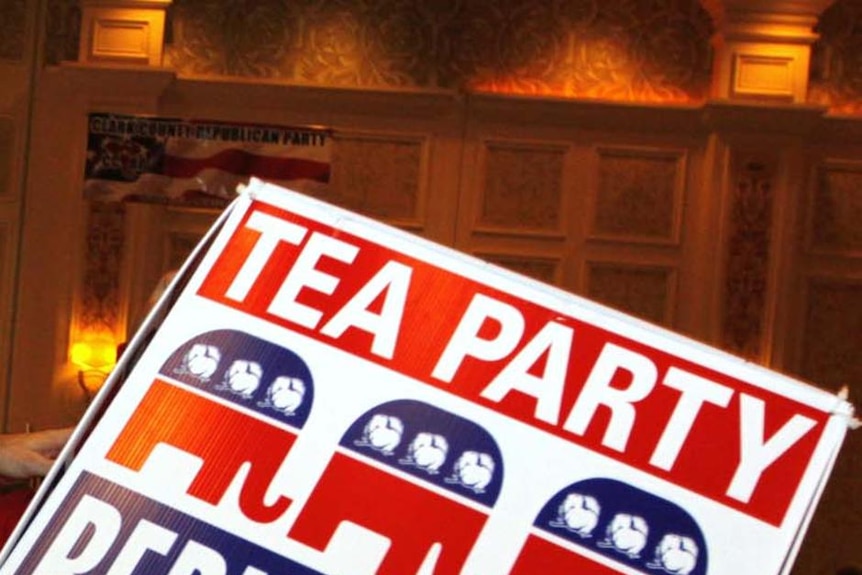 Tea Party supporters celebrate