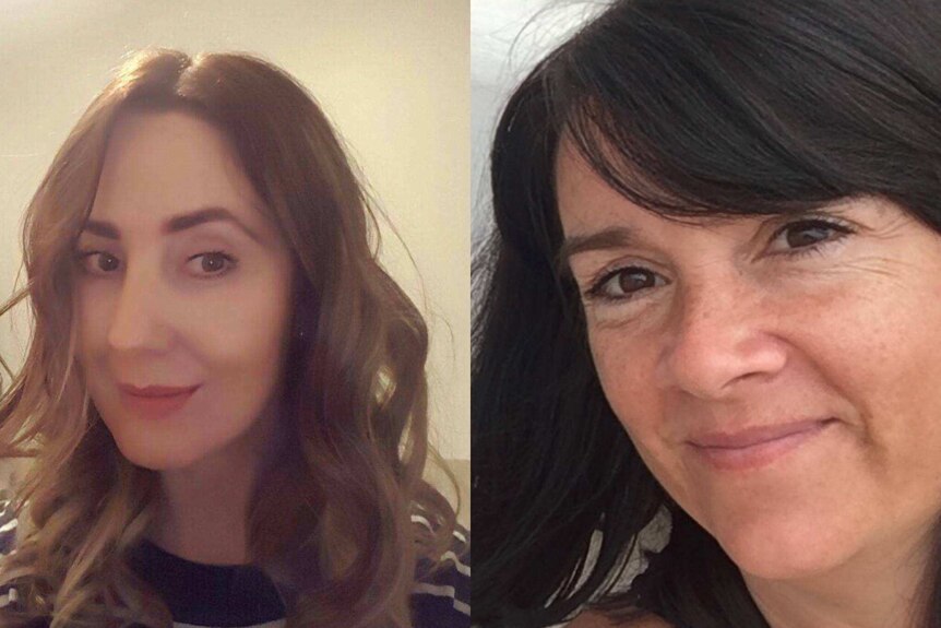 A composite photo of Alison Howe and Lisa Lees.