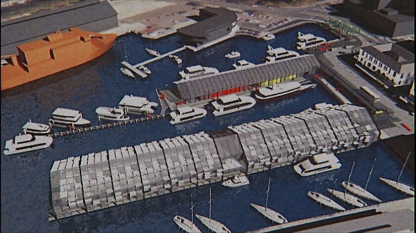 Hobart pier plans
