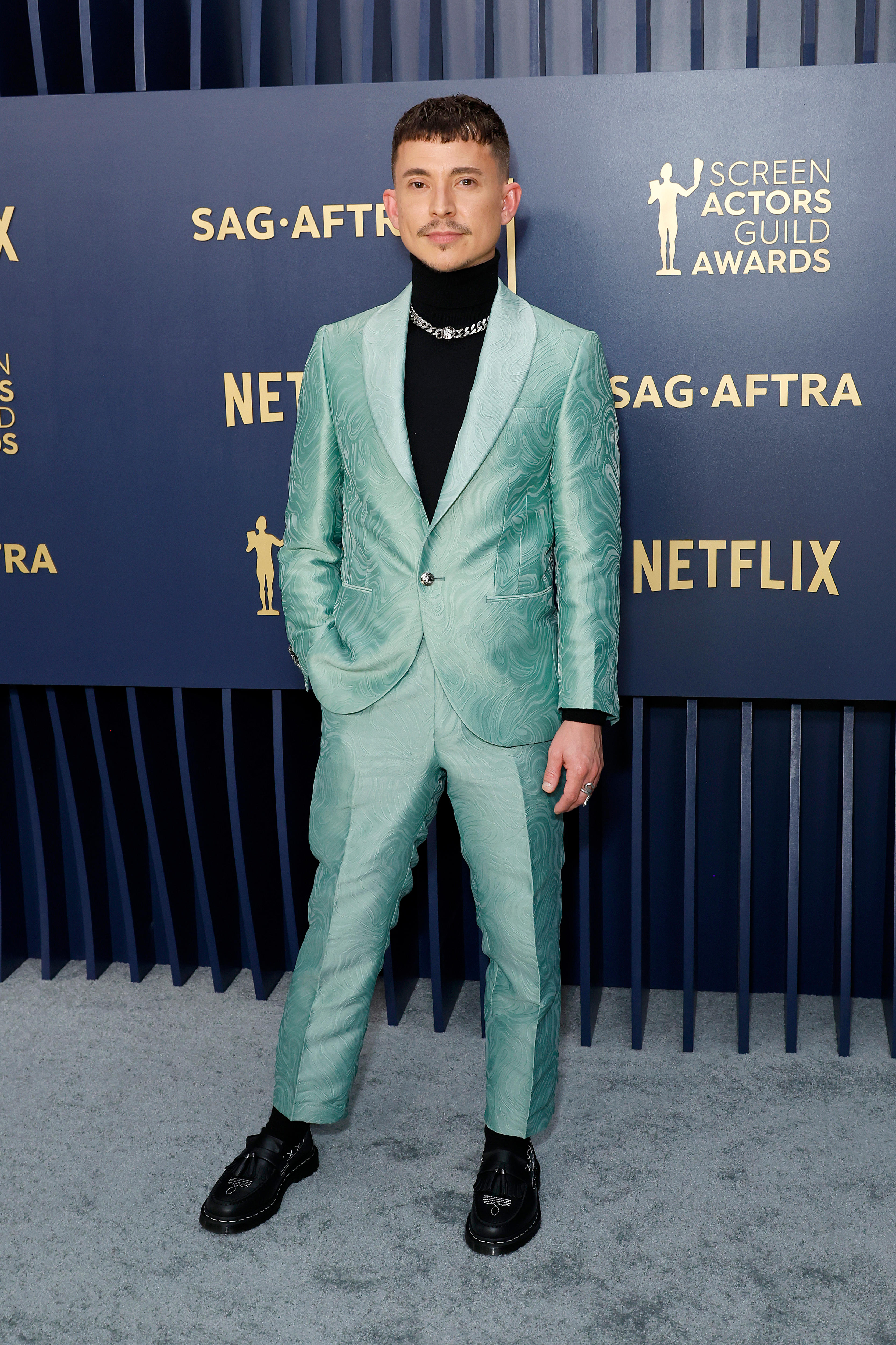 Adam Colborne at the SAG awards 2024