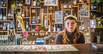 Georgie Levi enjoys being part of the expanding craft beer scene.