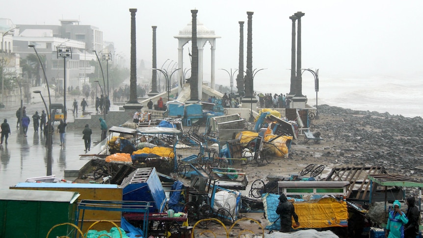 Pondicherry after Cyclone Thane hit