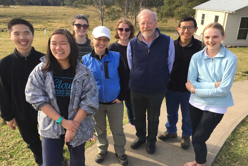 The earth science team representing Australia at the International Science Olympiad.