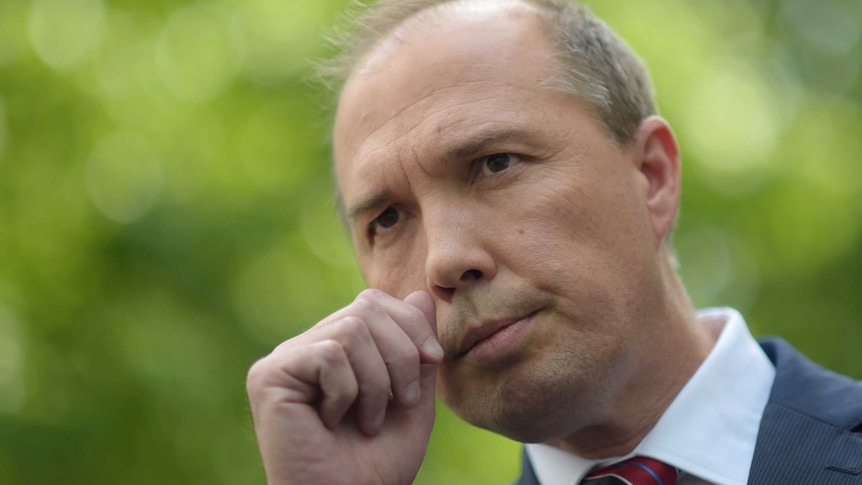 Immigration Minister Peter Dutton